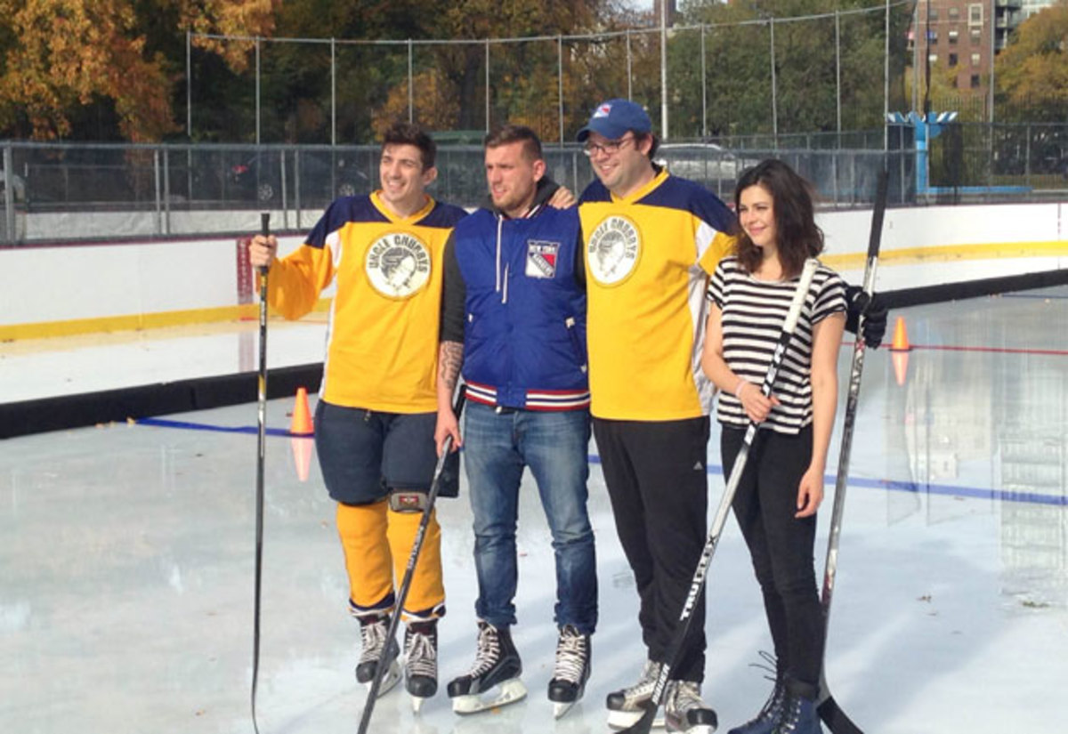 From left to right: Andrew Schulz, Chris Distefano, Mark Gessner, Lindsey Broad